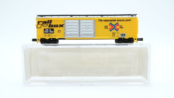Life-Like N 7736 Güterwagen "rail box" in gelb