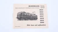 Märklin H0 3039 E-Lok BR E10 238 DB Wechselstrom