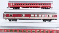 Märklin H0 Konvolut Reisezugwagen 2. Kl. Speisewagen Schlafwagen "TEN" DB (Kupplung fehlt)