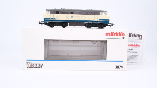 Märklin H0 3074 Diesellok BR 216 188-3 DB Wechselstrom