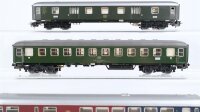 Märklin H0 Konvolut Schnellzugwagen 1./2. Kl. mit einem Speiseabteil Gepäckwagen DB