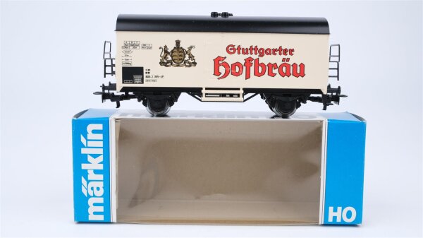 Märklin H0 4439 Bierwagen STUTTGARTER HOFBRÄU (Kühlwagen)  Ichqrs 377 der DB