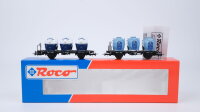 Roco H0 46521 Behältertragwagen 2-teilig Birkel und...