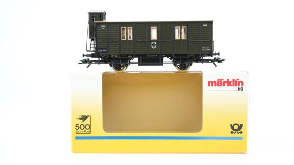 Märklin H0 4500 Bahnpostwagen 3059 Post (60-01) K.P.E.V.