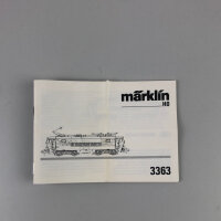 Märklin H0 3363 E-Lok Serie 1606 SNCB Wechselstrom (13003973)