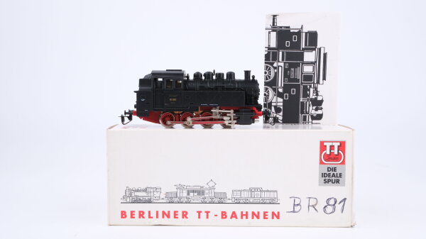 Tillig TT 02210 Dampflok BR 81 DR Gleichstrom