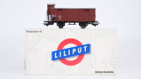 Liliput H0 214 02 Gedeckter Güterwagen mit Brhs. DR