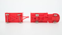 Lego H0 Bedford Fasswagen ESSO mit Anhänger und Ladung (teilweise lose Ladung)