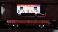 Märklin Z 8664 Niederbordwagen-Set Zirkuswagen "Barum" DB
