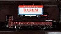 Märklin Z 8664 Niederbordwagen-Set Zirkuswagen "Barum" DB
