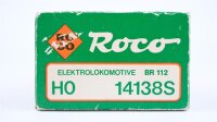 Roco H0 14138S E-Lok BR 112 504-6 DB Wechselstrom (Licht defekt)