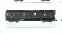 Fleischmann N Konvolut Abteilwagen 3. Kl. Postwagen DR (Abbruch)