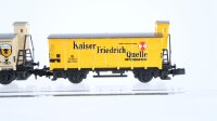 Arnold N Konvolut gedeckte Güterwagen "Kaiser Friedrich Quelle Schultheiss Berliner Weisse" DB