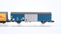 Electrotren u.a. N Konvolut Postwagen Schiebewandwagen "DHL" DB u.a.
