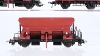 Fleischmann H0 Konvolut Selbstentladewagen Tiertransportwagen DB