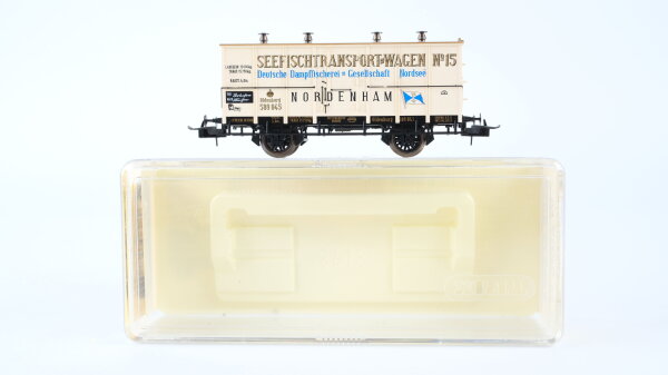 Trix H0 23607 Kühlwagen Seefischtransportwagen No15