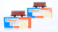 Roco H0 Konvolut gedeckte Güterwagen DB