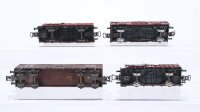 Piko H0 Konvolut Säuretopfwagen Hochbordwagen DR u.a.