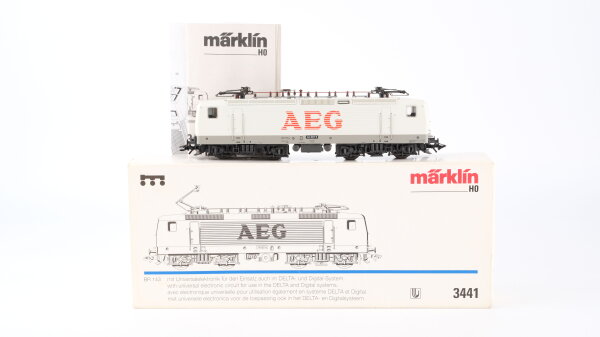 Märklin H0 3441 E-Lok BR 143 001-6 DR Wechselstrom Delta Digital (Fahrgeräusche)