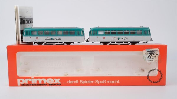 Märklin H0 3012 Schienenbus BR 798 mit Steuerwagen BR 998 Chiemgau-Bahn DB Wechselstrom
