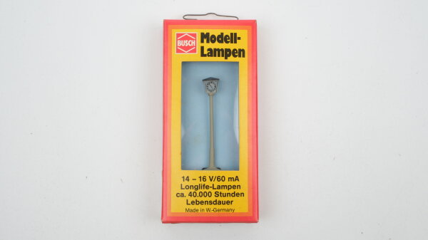 Busch H0 4122 Straßenlampe, 14-16V, 60mA, ca.40.000 Stunden Lebensdauer