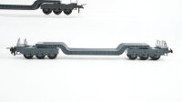 Trix H0 Konvolut Tiefladewagen mit einem Container "DB Cargo"