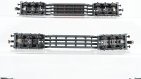 Trix H0 Konvolut Tiefladewagen mit einem Container "DB Cargo"