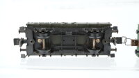 Fleischmann H0  Konvolut Kranwagen mit Kranschutzwagen Niederbordwagen mit Holz und Gegengewichten DB (Kurbel fehlt)