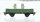 Fleischmann H0  Konvolut Kranwagen mit Kranschutzwagen Niederbordwagen mit Holz und Gegengewichten DB (Kurbel fehlt)