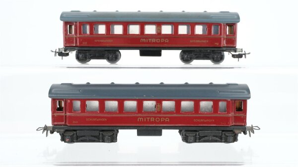 Märklin H0 Konvolut Speisewagen 342 Schlafwagen 343 Mitropa