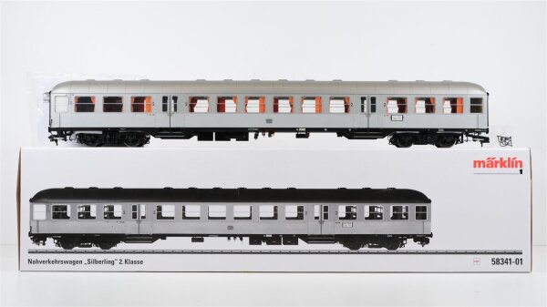 Märklin Spur 1 58341-01 Personenwagen Nahverkehr Silberling Digital Mfx