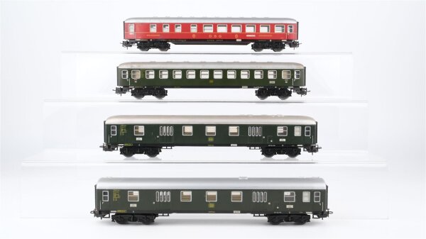 Märklin H0 Konvolut Speisewagen "DSG Mitropa" Schnellzugwagen 2. Kl. Gepäckwagen DB