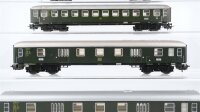 Märklin H0 Konvolut Speisewagen "DSG Mitropa" Schnellzugwagen 2. Kl. Gepäckwagen DB