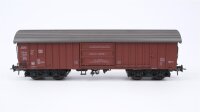 Roco H0 4358S Schwenkdachwagen (Braun) DB