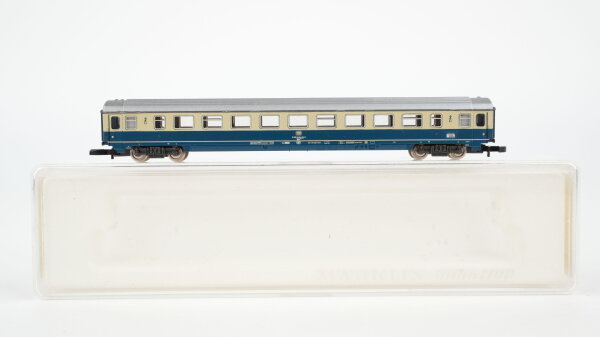 Märklin Z 8759 Reisezugwagen (61 80 20-94 164-6, oceanblau/beige) Bpmz 291 der DB