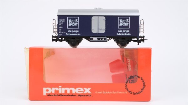 Primex H0 4592 Kühlwagen Ritter Sport DB