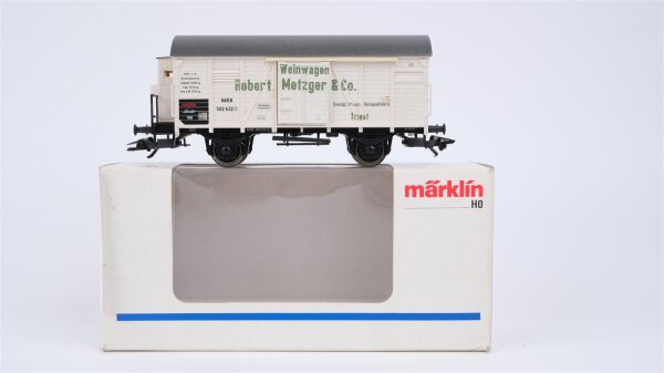 Märklin H0 48754 Gedeckter Güterwagen mit Bremserhaus  Gr 20 der KPEV Insider Jahreswagen 1999