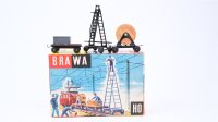 Brawa H0 455 Gerätewagen Set 3 teilig