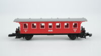 Märklin Z 8701 Personenwagen Donnerbüchse 2.Kl. rot Württembergische Länderbahn