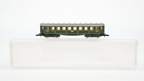 Märklin Z 8730 Personenwagen 3.Kl. K.Bay.Sts.B.