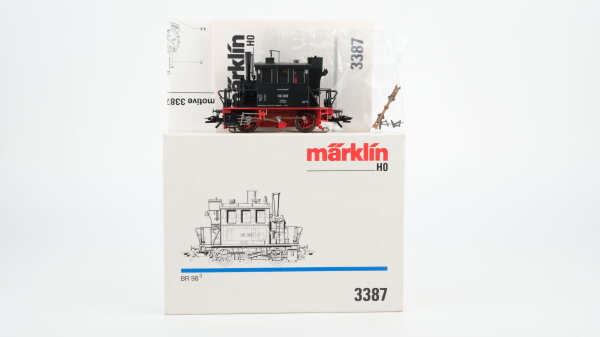 Märklin H0 3387 Dampflok Glaskasten BR 98 308 DB Wechselstrom