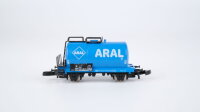 Märklin Z 8613 Kesselwagen mit Bremserbühne "ARAL" DB