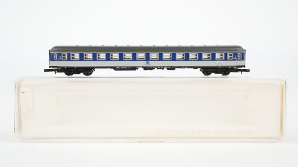 Märklin Z 8721 mini-club D-Zug Personenwagen 2. Kl. blau/grau DB