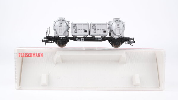 Fleischmann H0 5230 Container-Tragwagen 015 204 DB