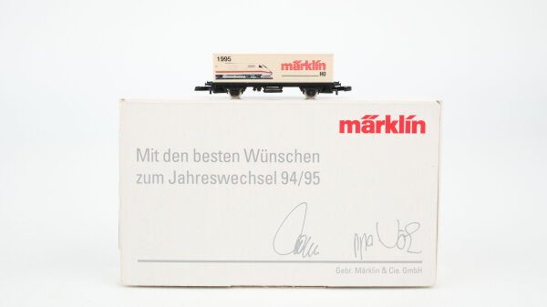 Märklin Z 80404 Güterwagen Behälter-Tragwagen (Märklin - Mit den besten Wünschen zum Jahreswechsel 94-95)