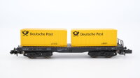 Arnold N 4945 Containertragwagen Deutsche Post Rmms 661 DB