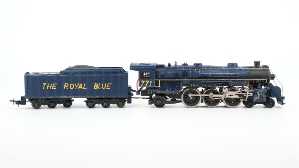 Märklin H0 Dampflok mit Tender "The Royal Blue" BR 771 Wechselstrom (bemalt)