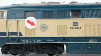Märklin H0 Diesellok BR 216 090-1 DB Wechselstrom (beklebt)