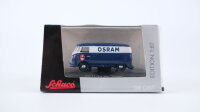 Schuco H0 25379 VW T1 Bus OSRAM blau-weiß