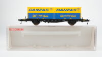 Fleischmann H0 5233 Container-Tragwagen (Danzas...